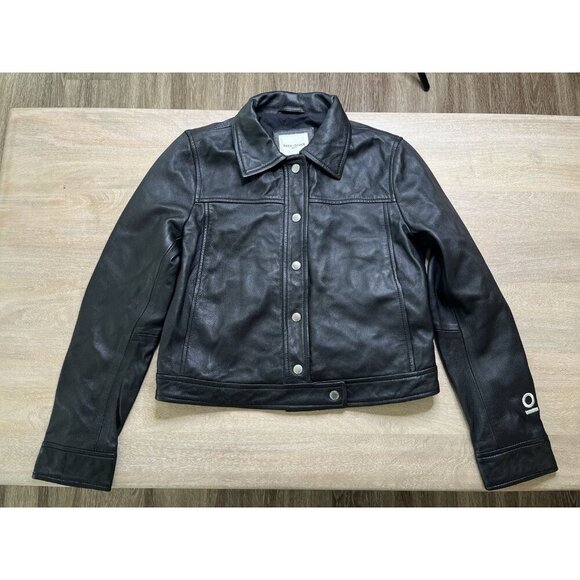 Each X Other Paris 100% Genuine Leather Jacket Black Size Medium